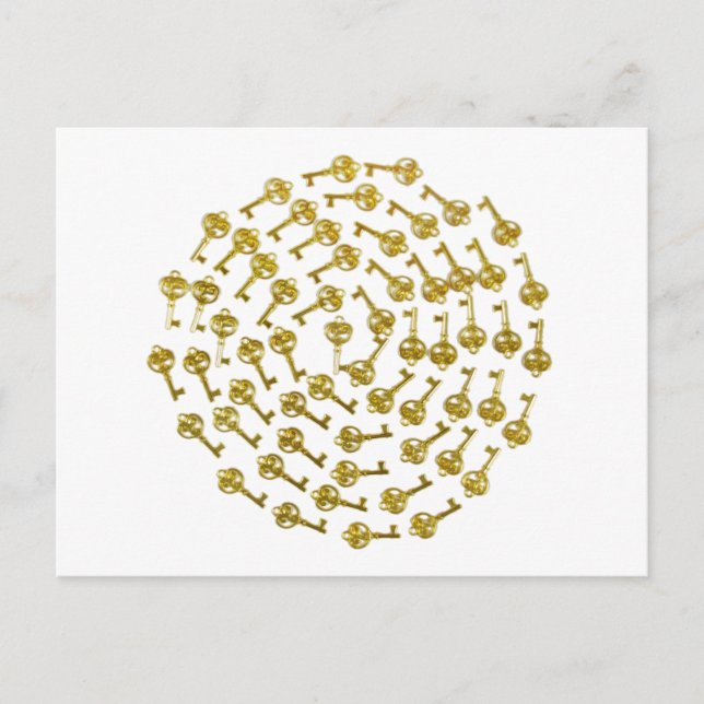 KeysSuccessSpiral032809 Postkarte (Vorderseite)