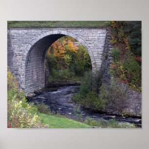 Keystone Bridge, Ramsay, Obere Halbinsel Poster