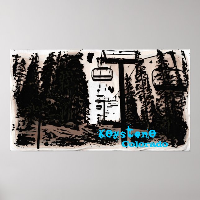 Keystone Colorado Deko-Poster Poster (Vorne)
