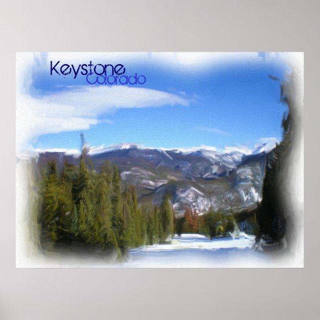 Keystone Colorado Lackposter Poster (Vorne)
