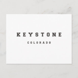 Keystone Colorado Postkarte