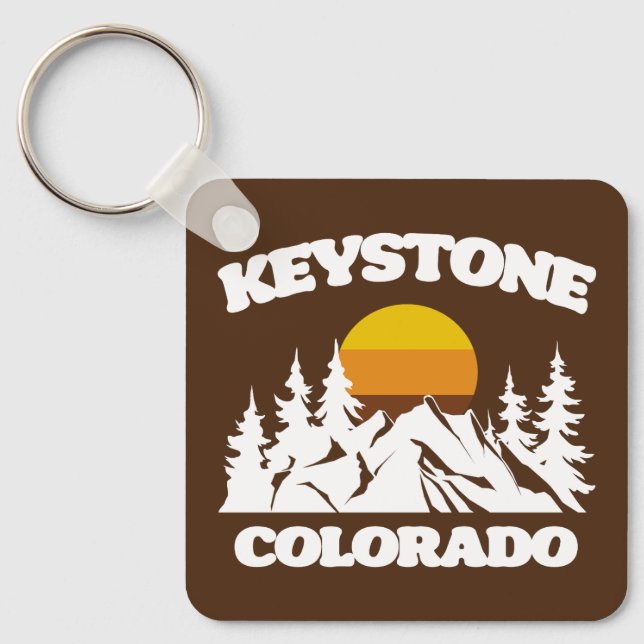 Keystone, Colorado Schlüsselanhänger (Vorderseite)