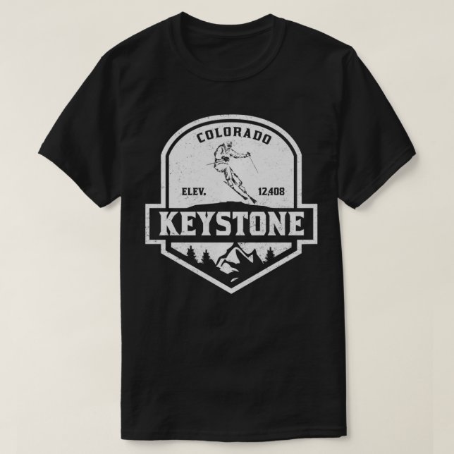 Keystone Colorado Schneeschuhwanderung T-Shirt (Design vorne)