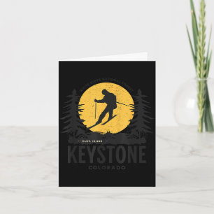Keystone Colorado Schneeskifahren Karte