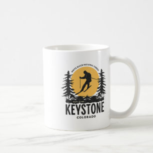 Keystone Colorado Schneeskiing Kaffeetasse