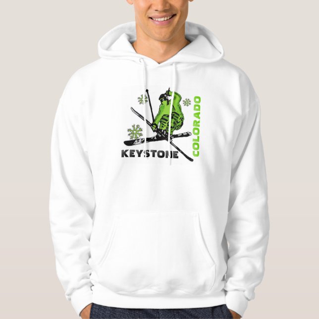 Keystone Colorado Typ Skitodie Hoodie (Vorderseite)