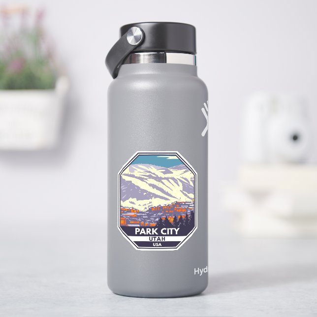 Keystone Colorado Winterskigebiet Aufkleber (HydroFlask)