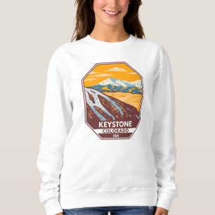 Keystone Colorado Winterskigebiet  Sweatshirt