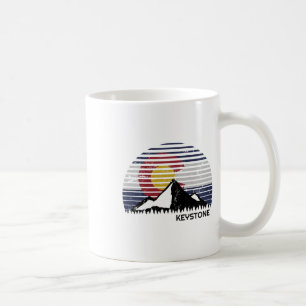 Keystone, Colorado X Co Flag Berggipfel Kaffeetasse
