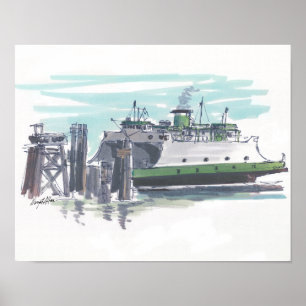 Keystone Ferry Poster