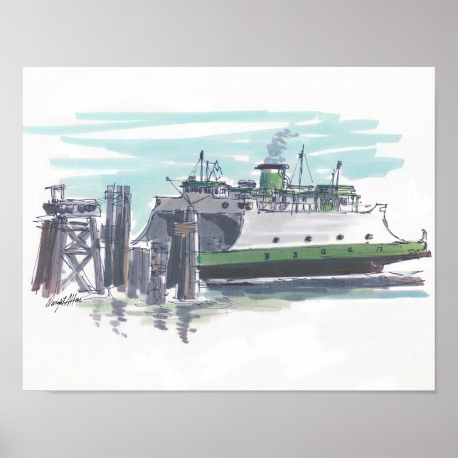 Keystone Ferry Poster (Vorne)