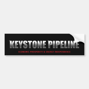 Keystone-Pipeline Autoaufkleber