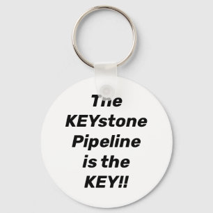 Keystone Pipeline Key Pro Energieunabhängigkeit Schlüsselanhänger
