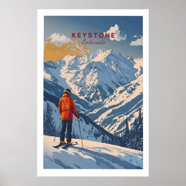 Keystone-Reiseposter - Colorado 1 Poster (Vorne)