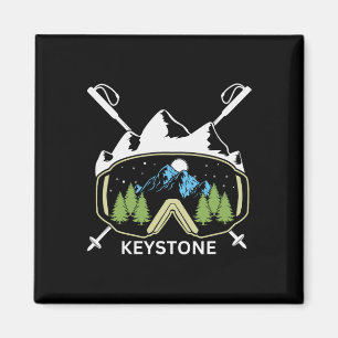 Keystone Ski Resort Colorado Skifahren Souvenir  Magnet