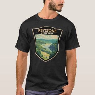 Keystone Staat Park Pennsylvania Vintag Reisen T-Shirt