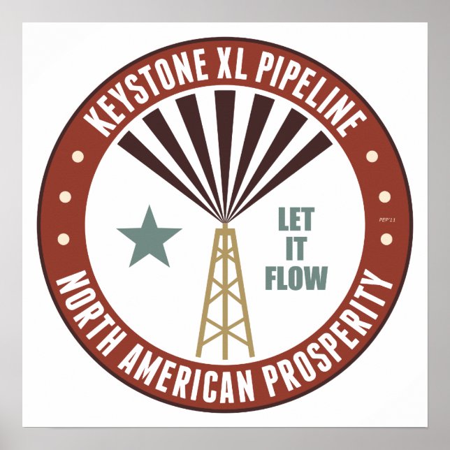 Keystone XL Pipeline Poster (Vorne)