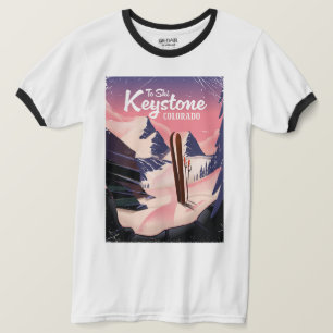 Keystone zum Ski T-Shirt
