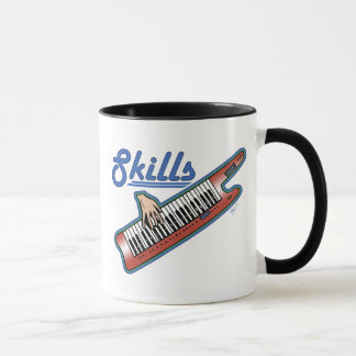 keytar Fähigkeitsentwurf Tasse
