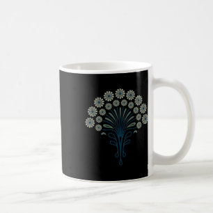 Kf 0358 E - Vintage Retro Gänseblümchen 70er Jahre Kaffeetasse