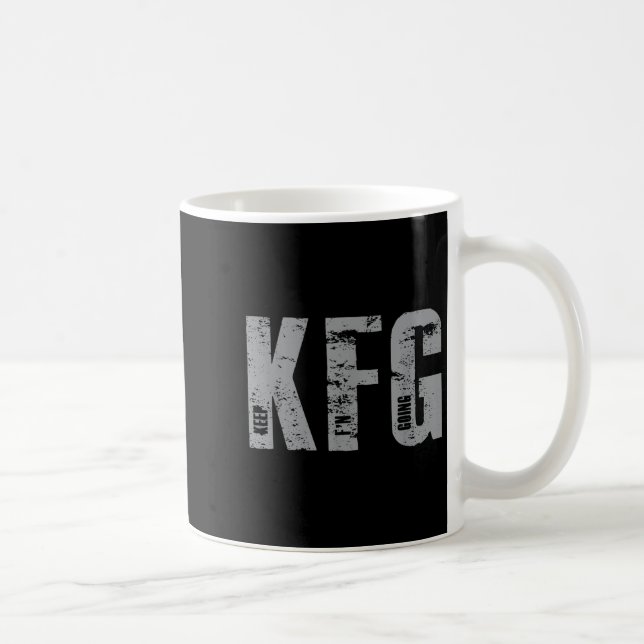 Kfg Mach's weiter im Militärstil  Kaffeetasse (Rechts)