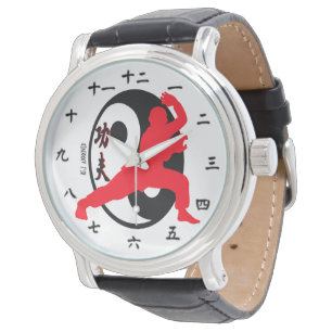KFJ_Approved Kung Fu Joe entwarf durch Joe-Gutshof Armbanduhr