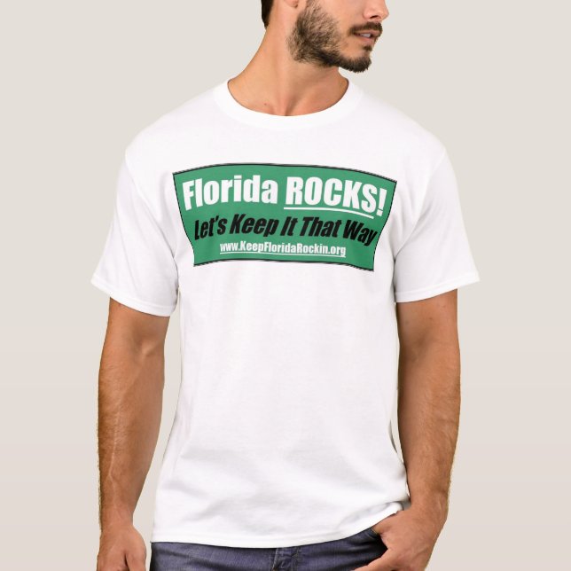 KFR-FL Felsen… behalten Aufkleber T-Shirt (Vorderseite)