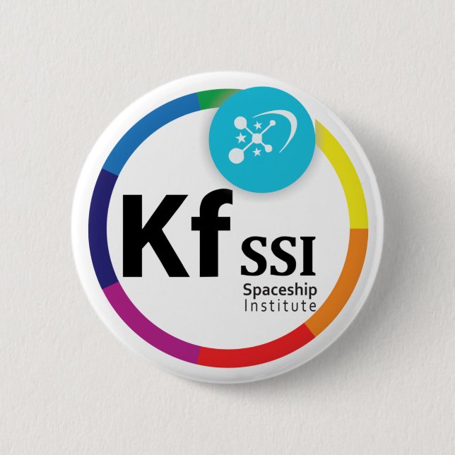 KFSSI Logo auf Knopf Button (Vorderseite)