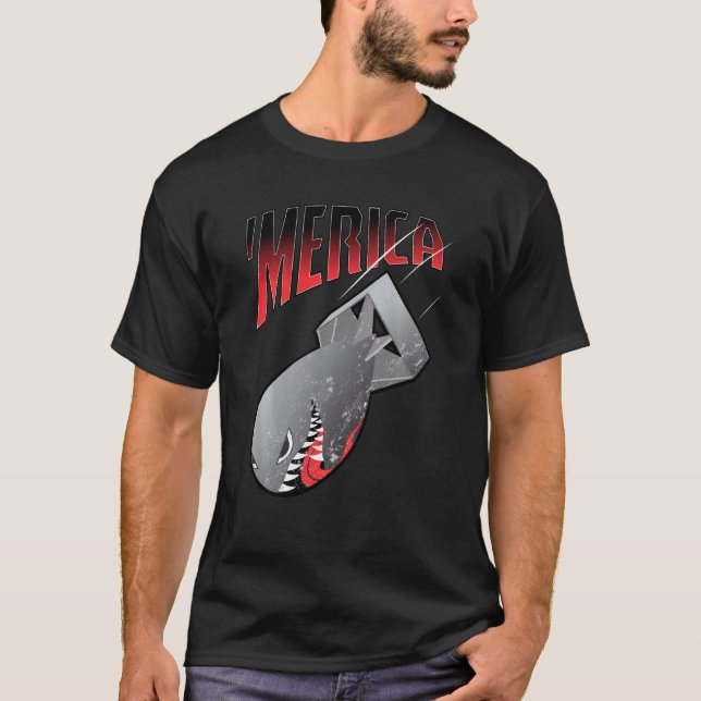 Kfx Merica Da Bomb T-Shirt (Vorderseite)