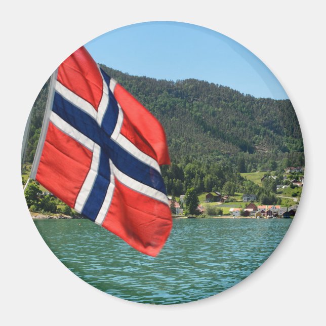 Kfz-Fähre in Norwegen: Rundmagnet Magnet (Vorne)