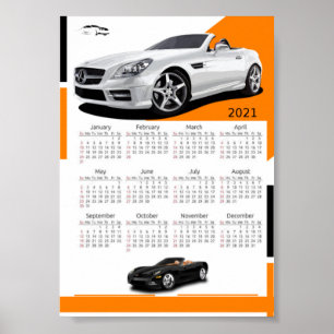 Kfz-Kalender Poster