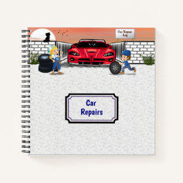 Kfz-Reparatur Notizbuch