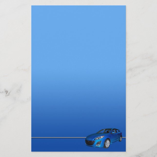 Kfz-Vertrieb Briefpapier (Vorderseite)