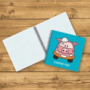 Kfz-Waschschwein Notizbuch