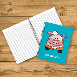 Kfz-Waschschwein Notizbuch