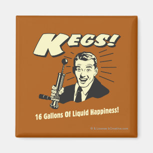 kg: 16 Gallonen flüssiges Glück Magnet