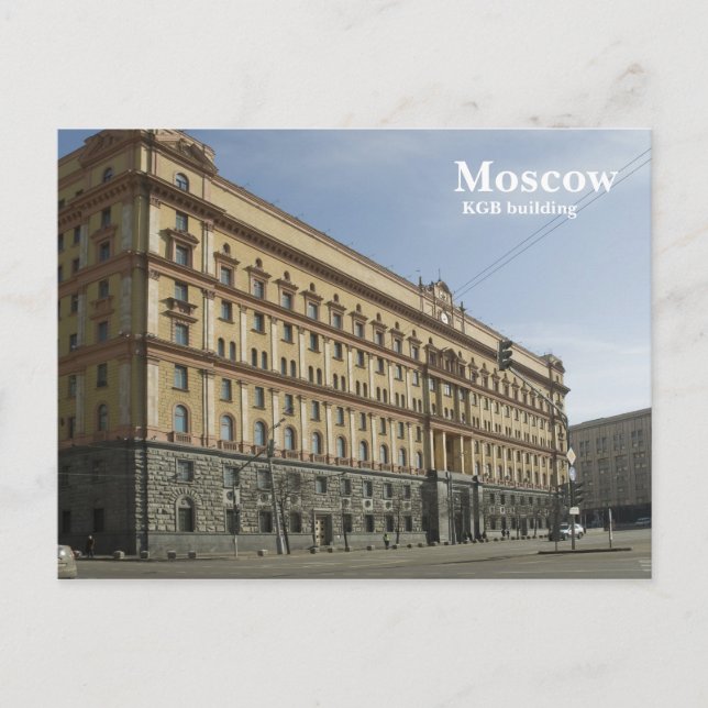 KGB POSTKARTE (Vorderseite)