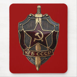 KGB Schild Mousepad