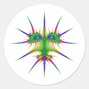 Khabarovsk Bug Runder Aufkleber