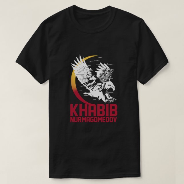Khabib Nurmagomedov Der Adler T-Shirt (Design vorne)