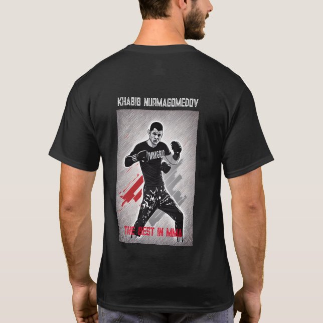 Khabib nurmagomedov T-Shirt (Rückseite)