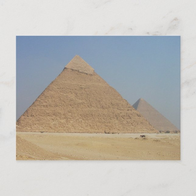 Khafre-Pyramide Postkarte (Vorderseite)