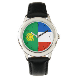 Khakassia Flag Armbanduhr