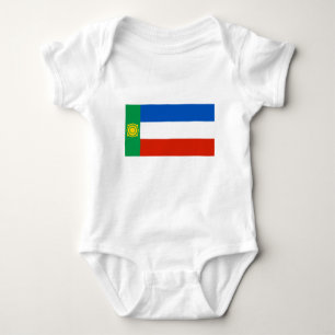 Khakassia Flag Baby Strampler