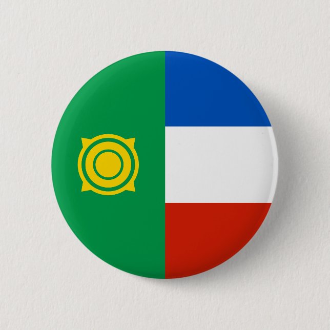 Khakassia Flag Button (Vorderseite)