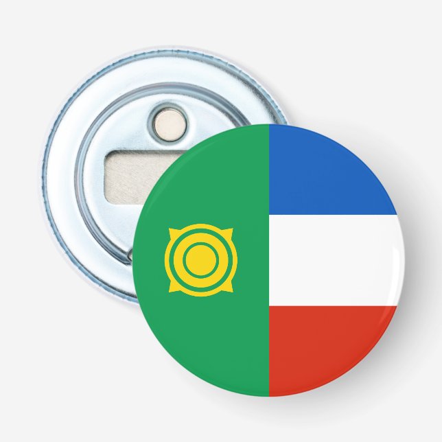 Khakassia Flag Flaschenöffner (Vorderseite)