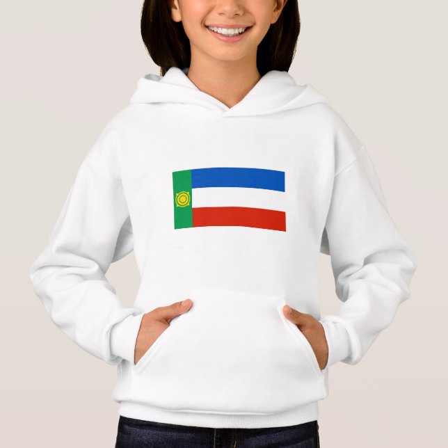 Khakassia Flag Hoodie (Vorderseite)