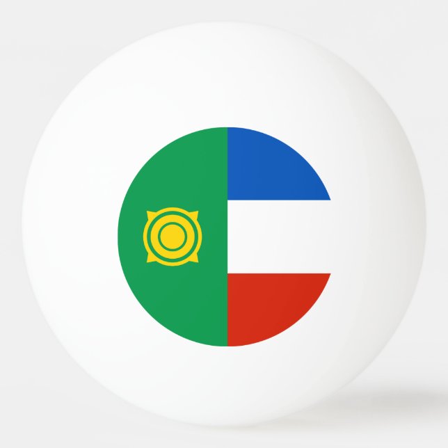 Khakassia Flag Tischtennisball (Vorderseite)