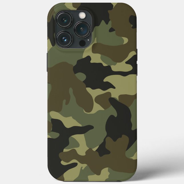 Khaki Camouflage Military Camouflage Cool Manly Case-Mate iPhone Hülle (Rückseite)