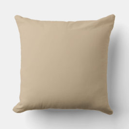 Khaki-Einfarbig, Kissen, Einfach, Modern, Neutral Kissen